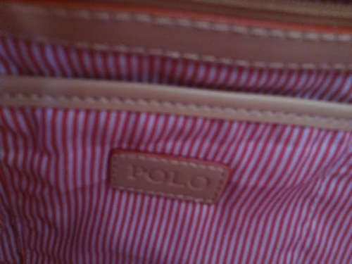 Polo bowling bag and matching wallet - unused