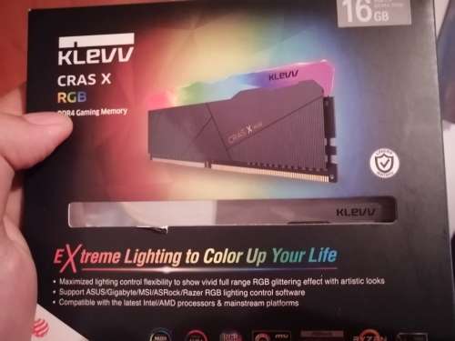 Klevv RGB cras x 16gb 3600