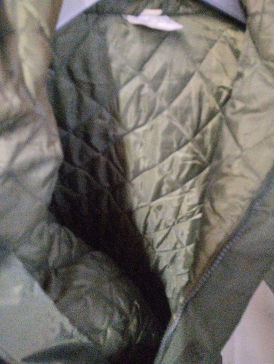 Mens 3/4 puffer coat