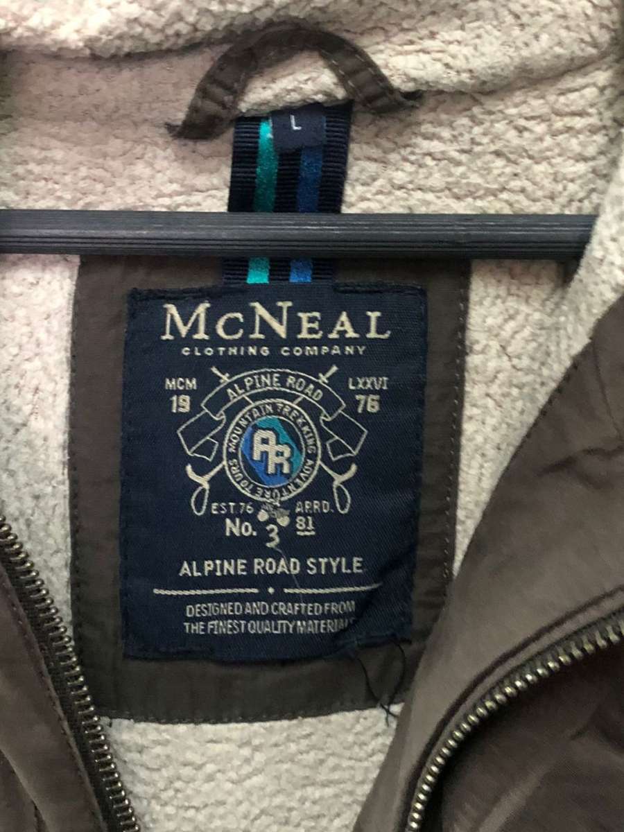 Mens Euro Branded Parker Jacket