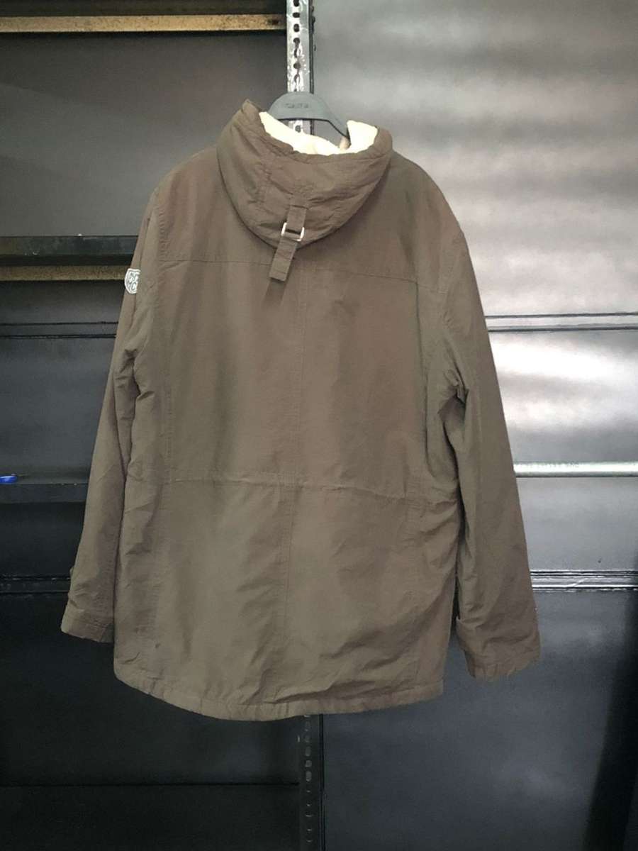 Mens Euro Branded Parker Jacket