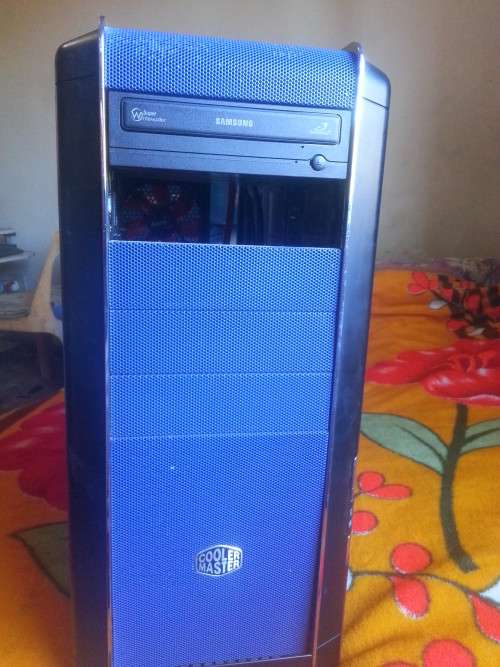 Cooler Master Black and Blue Chassis