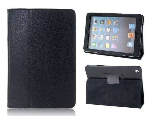 Ipad Mini Black pu leather case