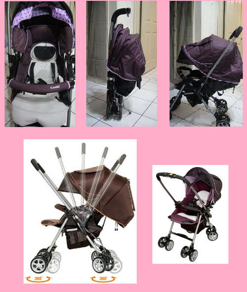 STROLLER - Combi Miracle Turn DX Stroller