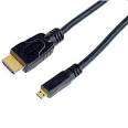 Micro HDMI Male To HDMI Male Cable - 1.5M