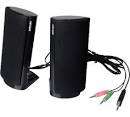 Portable Speakers 2.0CH USB, Audio + Mic Jack