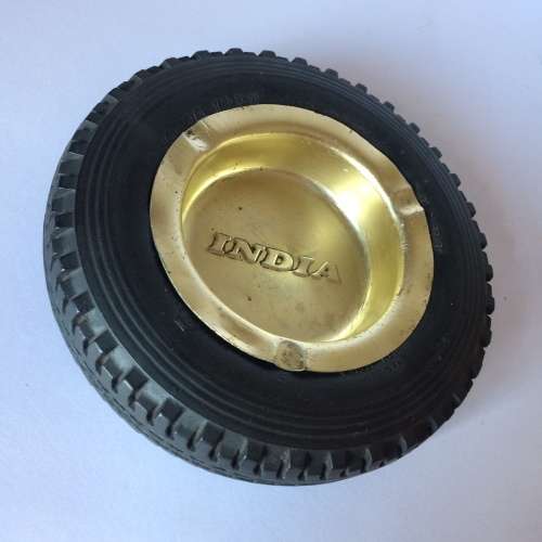 Vintage Ashtray, India Tyre