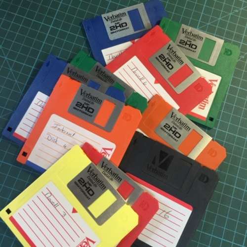 Retro Floppy Disks (used/formatted)