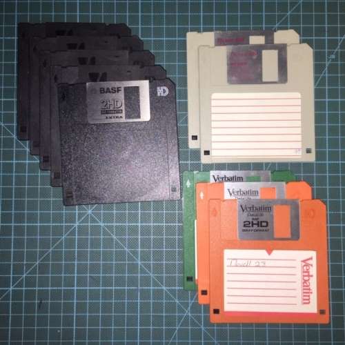 Set of Floppy Disks (used/formatted)