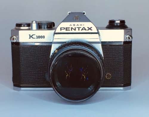 Pentax K1000 with Lens