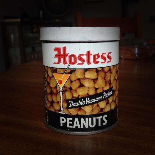 Vintage Tin, "Hostess" Peanuts