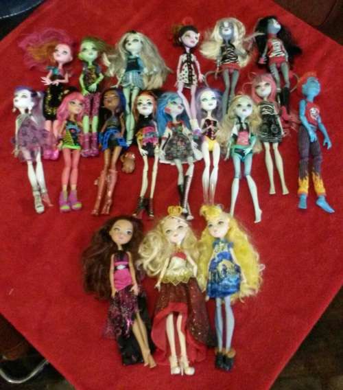 Monster High and Forever After High Dolls for sale!!