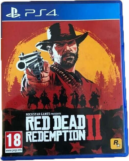 Red Dead Redemption 2 - (2 Discs) For PS4, PS4 Slim and Sony PlayStation 4 Pro Enhanced