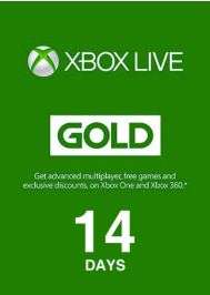 (Digital keycode) Xbox Live Gold Trial Code XBOX LIVE 14 Days Code for GLOBAL & South Africa