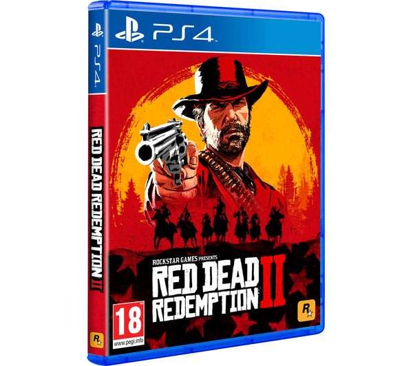 Red Dead Redemption 2 - (2 Discs) For PS4, PS4 Slim and Sony PlayStation 4 Pro Enhanced