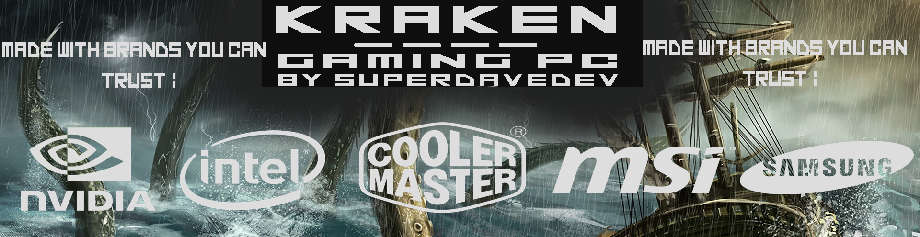 intel i7 KRAKEN Water Cooled Gaming PC -120GB SSD + 500GB HDD -8GB RAM -Win10Pro- Nvidia GTX1060