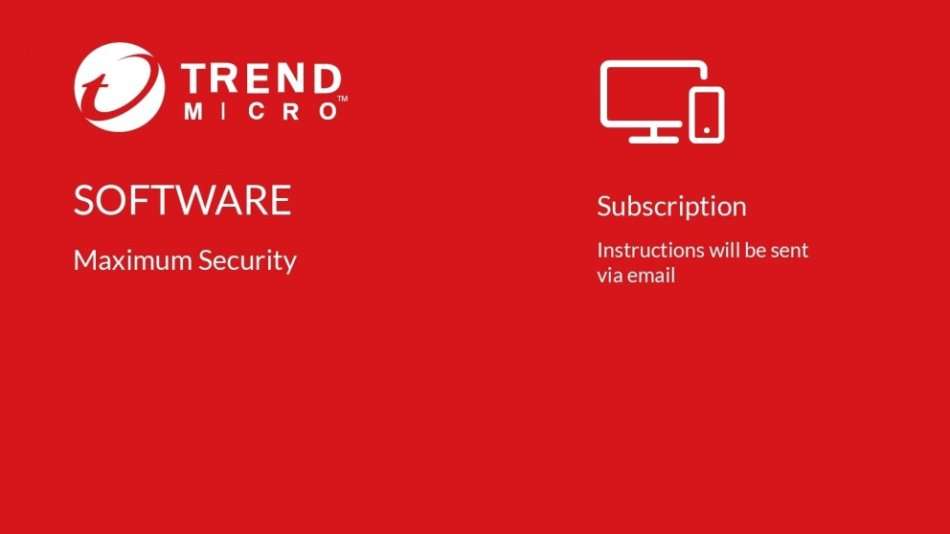(24/7 Digital keycode Delivery) Trend Micro Maximum Security 5 Devices 1 Year Key