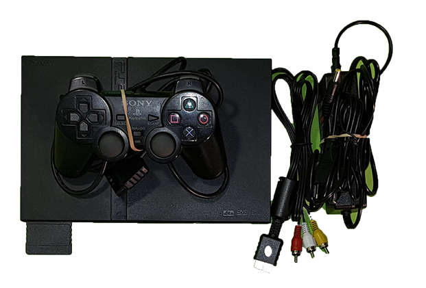 Original Sony Playstation 2 + 9 Games + 1 Controller's + 8MB card -In Good Condition
