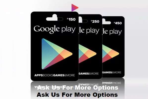 (24/7 Digital key Delivery) Google Play Gift Card R450 SOUTH AFRICA Key Code