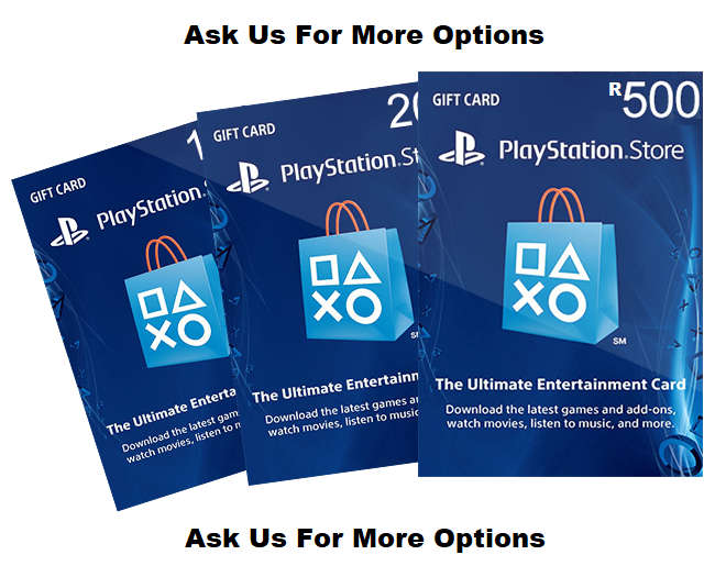 (24/7 Digital keycode Delivery) R100 PlayStation Network Gift Card CODE FOR PSN SOUTH AFRICA