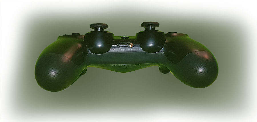 PS4 controller + 2Games - Authentic Official Sony Jet Black - V1 DUALSHOCK 4 DS4 - VeryGoodCondition