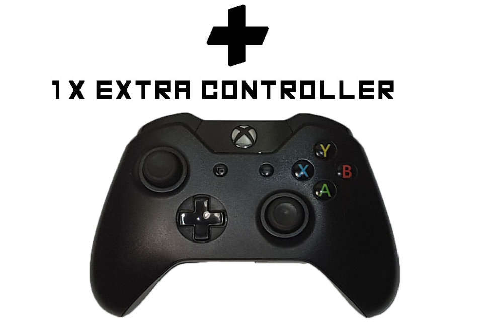 Microsoft Xbox One 500GB console + Fortnite & Apex Legends (preloaded) 4 Games + 2 Controllers