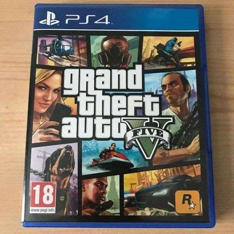 Grand Theft Auto V - Rockstar games - for PS4 , PS4 Slim & Sony PlayStation 4 Pro