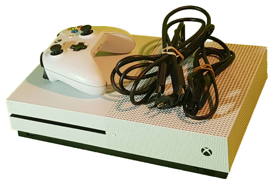 Microsoft Xbox One S console + Fortnite & Apex Legend+ 1 Controller- 4K UHD Video & Streaming