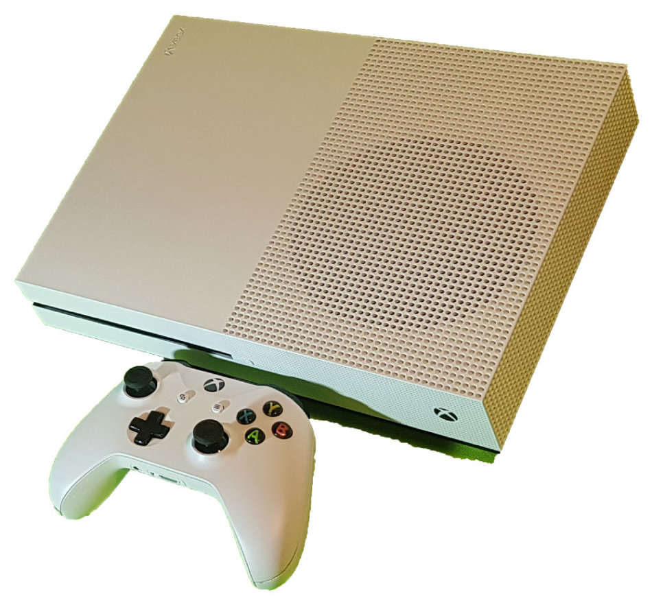 Microsoft Xbox One S console + Fortnite & Apex Legend+ 1 Controller- 4K UHD Video & Streaming