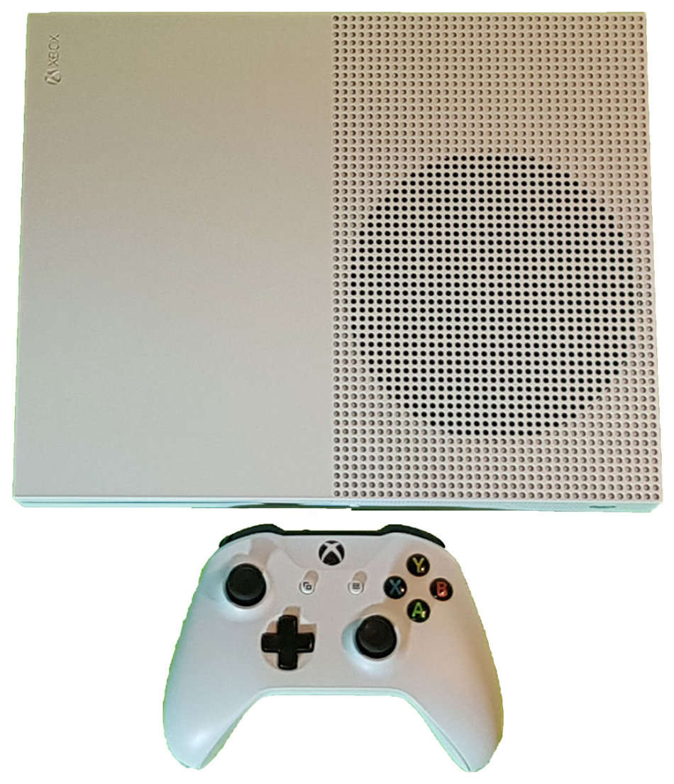 Microsoft Xbox One S console + Fortnite & Apex Legend+ 1 Controller- 4K UHD Video & Streaming
