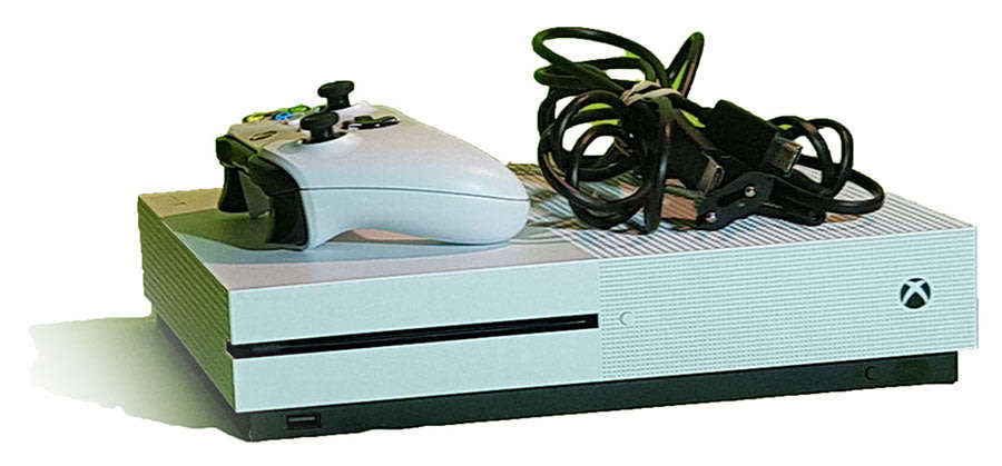 Microsoft Xbox One S console + Fortnite & Apex Legend+ 1 Controller- 4K UHD Video & Streaming