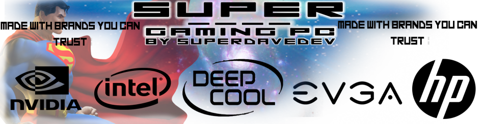 intel i7 SUPER Gaming PC Deep Cooled - LED -120GB SSD + 1T HDD - 8GB RAM - Win10Pro - Nvidia GTX1060