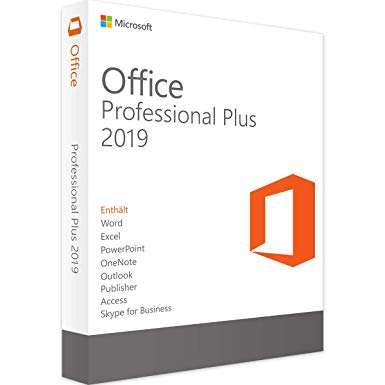 (24/7 Digital key Delivery) Microsoft Office Professional 2019 Plus 1 PC Microsoft Key