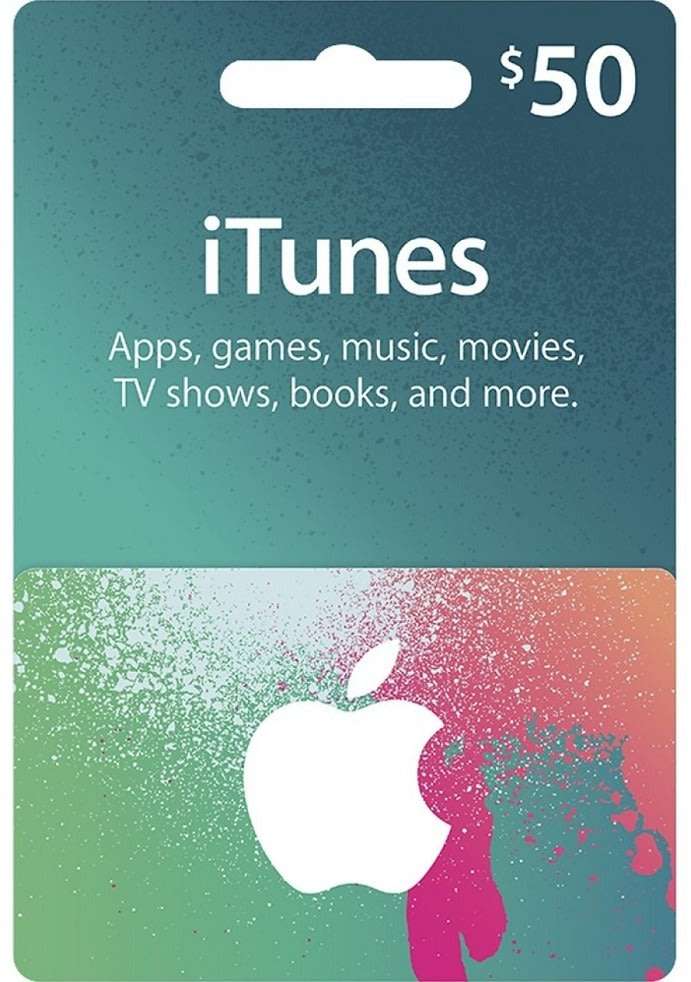 (24/7 Digital key Delivery) $50 USD Apple iTunes Gift Card NORTH AMERICA iTunes Key Code