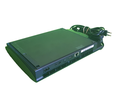 Sony Playstation 3 SuperSlim 12GB Console PS3 System + 2 Controllers + 23 Games - In Great Condition