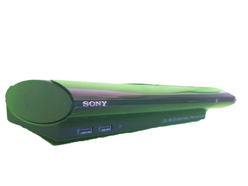 Sony Playstation 3 SuperSlim 12GB Console PS3 System + 2 Controllers + 23 Games - In Great Condition