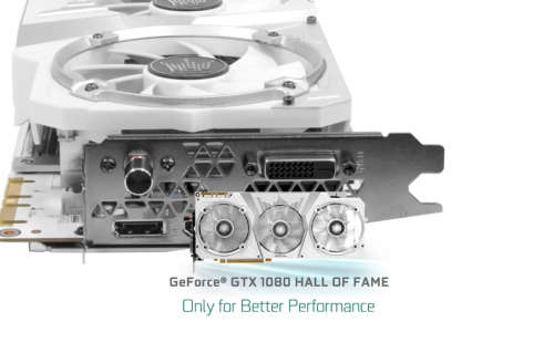 GALAX GeForce® GTX 1080-8GBHOF - Hall of Fame (Please read description)