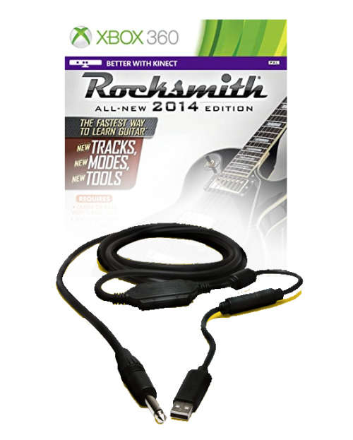 Original Rocksmith Real Tone Cable - Rocksmith® 2014 Edition  Remastered Game X360 Included