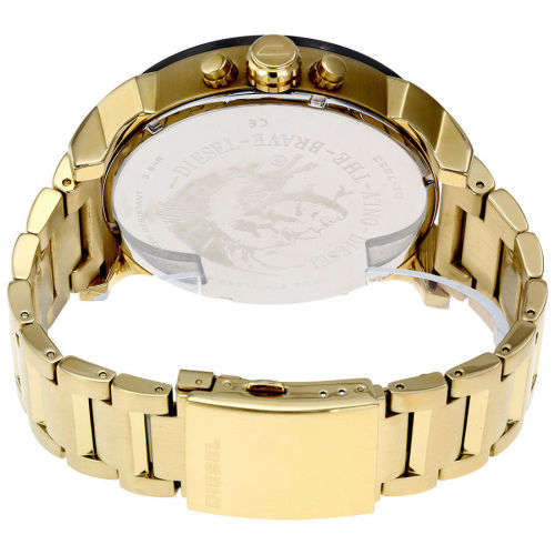 Diesel Mr Daddy DZ7333 Quartz-Mens Yellow Gold Strap