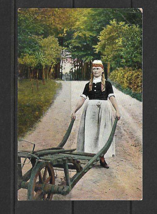 Vintage German Postcard - un-used - 'Kunstverlag Siegfried Backer, Kassel' - see scan