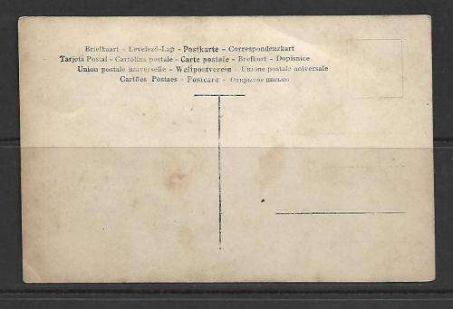 1900's Postcard - 'La Belle Creole - Morcashani' - unused - as per scan - gold detail still in tact