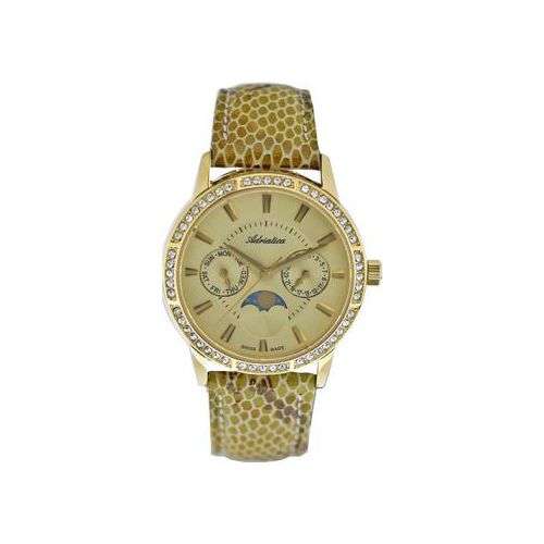 100% SWISS Made, ADRIATICA  Classic Champagne Dial Ladies Watch A3601.1211QFZ