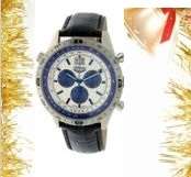 **ENDS TODAY 17H00** ADRIATICA,  Aviator Pilot Slide Ruler Chronograph Big Date Watch A8172.52B3CH