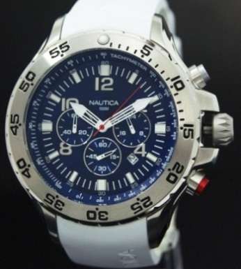 **Beyond Beautifull**NAUTICA S.W.A.T BLUE GHOST 12/24 TACHYCHRONO 330f WATCH