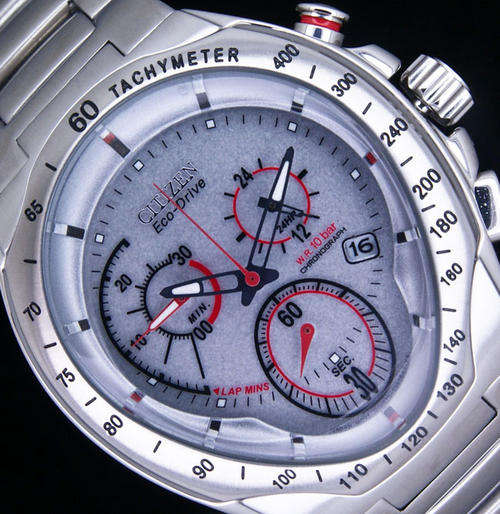 ** Scream**CITIZEN ECODRIVE Splitsec CHRONOGRAPH 330F WATCHAT1131-51A