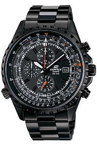 CASIO EDIFICE Aviator Pilot Chronograph mens Watch EF-527BK-1AV