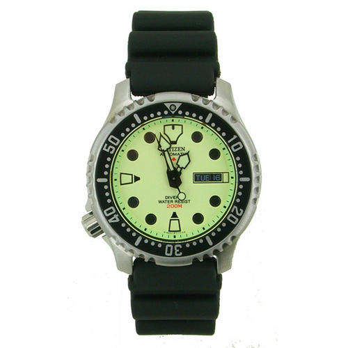**R1 No Reserve**CITIZEN MENS AUTOMATIC PROMASTER LUMIBRITE DIAL 200M DIVER WATCH NY0040-09W