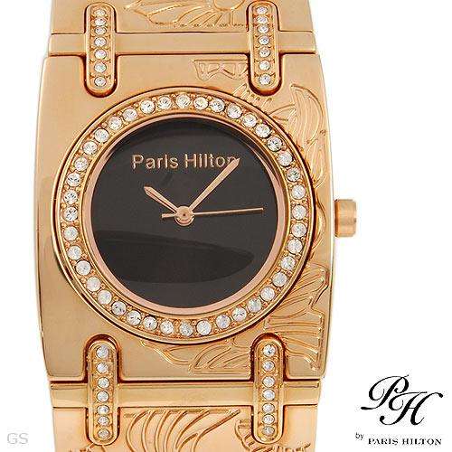 **Stylish**PARIS HILTON New Ladies Bangle Watch With Genuine Crystals 138.4461.60