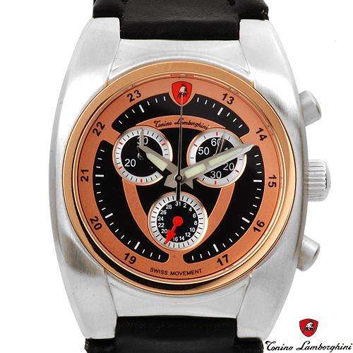 **Beautiful**TONINO LAMBORGHINI Brand New Gentlemens Chronograph Date Watch EN038L.501