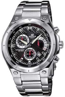 **Stunning**CASIO EDIFICE Tachymeter Chronograph Retrograde Mens Watch EF-526D-1AV NEW